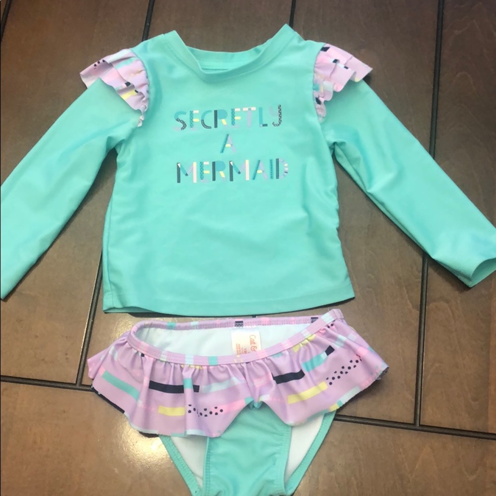 18 month rash guard bikini
